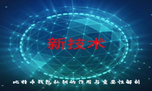 比特币钱包私钥的作用与重要性解析