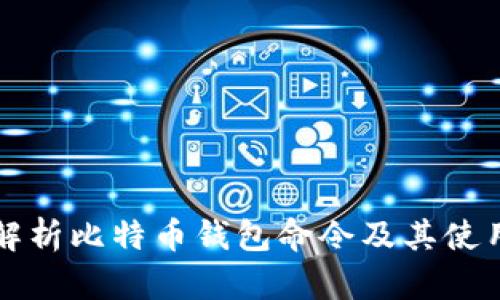 全面解析比特币钱包命令及其使用指南